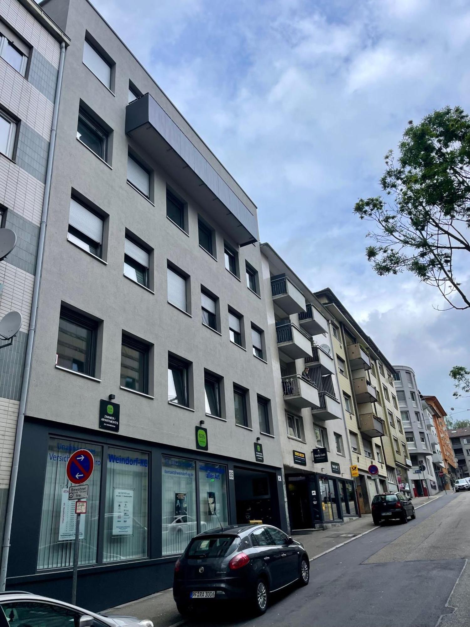 Neu Goldstadt Wunderschoenes 2 Zimmer Apartament Schloessle Zentrum Pforzheim Eksteriør bilde